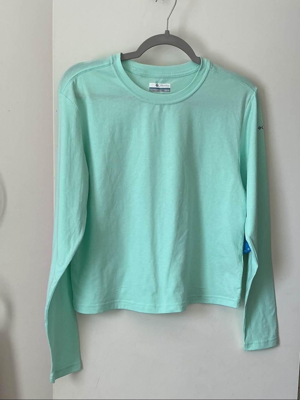 Columbia Long Sleeve Crewneck Tee - Mint